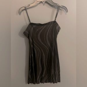 Women’s black and grey dress